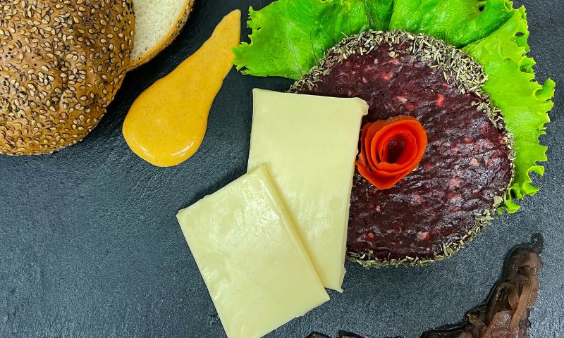steak haché de cerf disponible également en kit durant la période de chasse