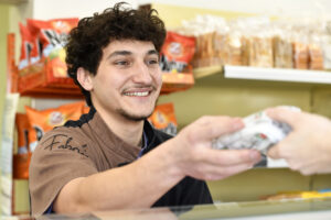 service de vente